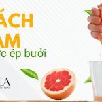 cách làm nước ép bưởi thơm