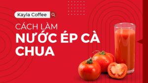 cách làm nước ép cà chua ngon