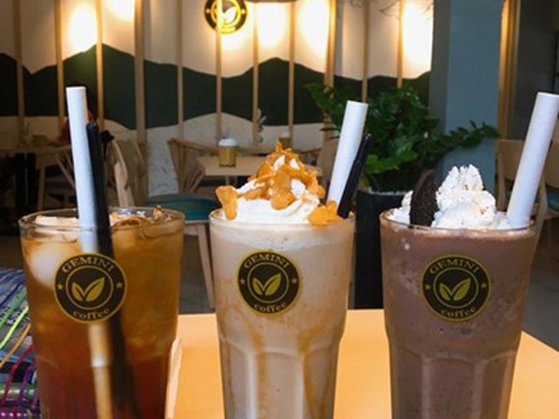 Cafe nhượng quyền Gemeni Coffee