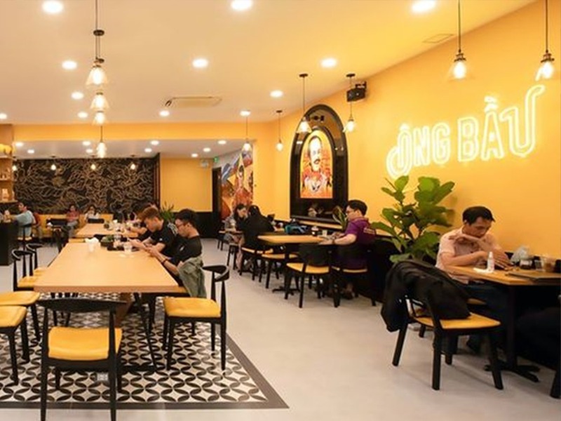 Nhượng quyền Cafe Ông Bầu