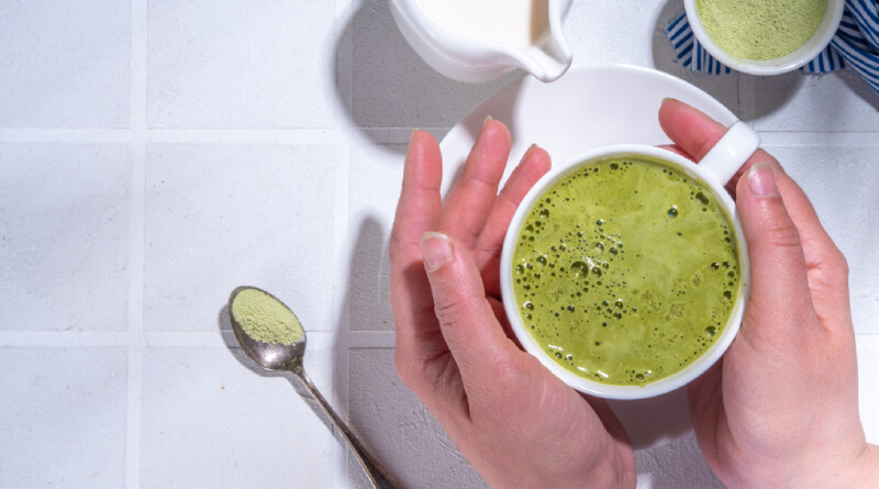 cách pha trà sữa matcha