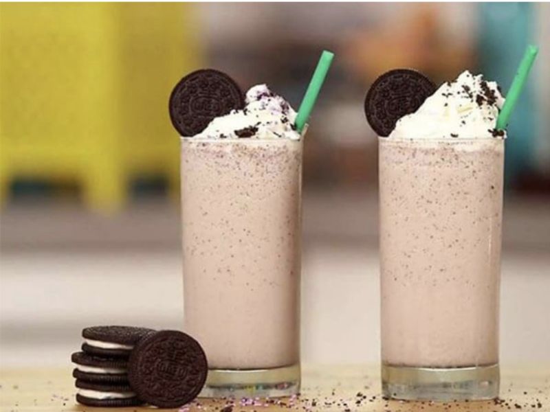 Hướng dẫn từng bước làm Oreo phô mai đá xay