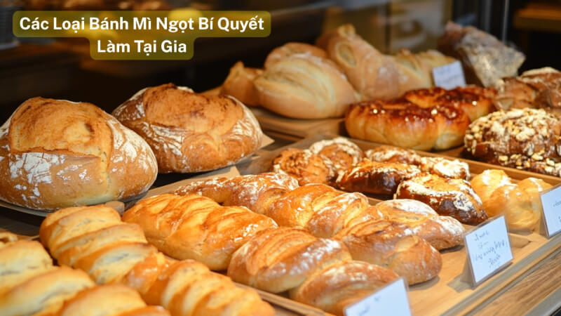 cách làm bánh mì ngọt