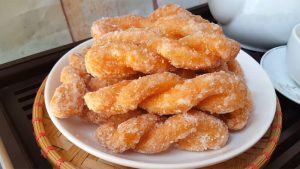 cách làm bánh quẩy ngọt mềm