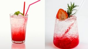 cách làm nước soda dâu