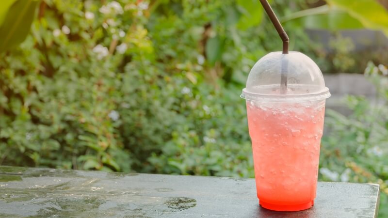 cách làm nước soda dâu