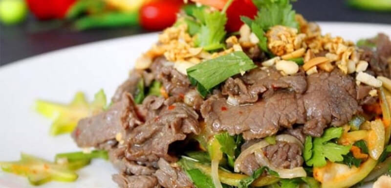 cách làm gỏi bò bóp thấu