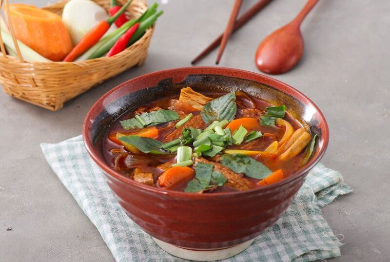 cách làm bò kho chay