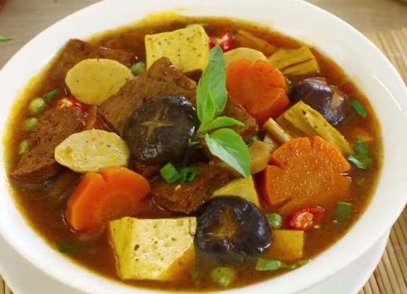 cách làm bò kho chay