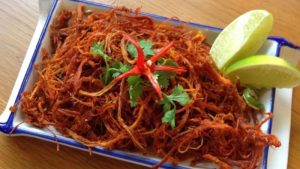 cách làm bò khô sợi