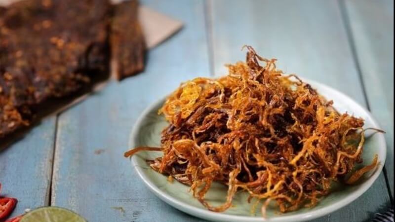 cách làm bò khô sợi