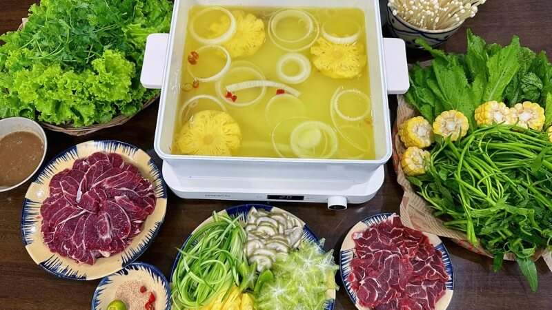 cách làm bò nhúng dấm