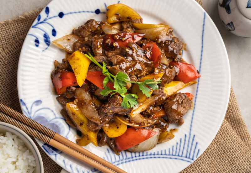 cách làm bò sốt tiêu đen