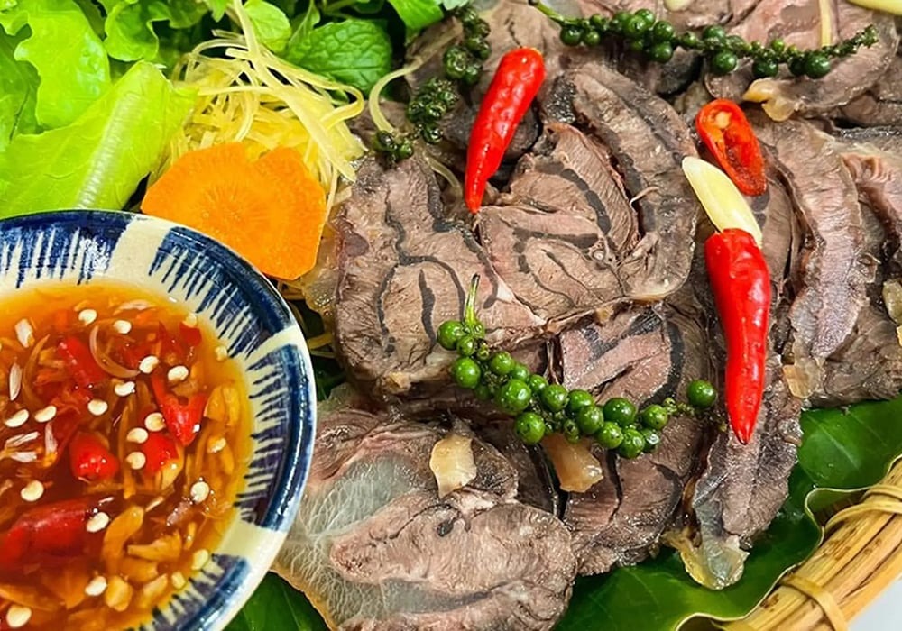 cách làm gân bò chua ngọt