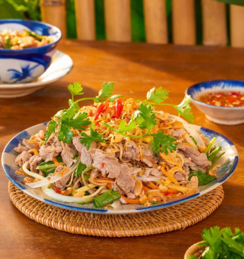 cách làm gỏi bò bóp thấu