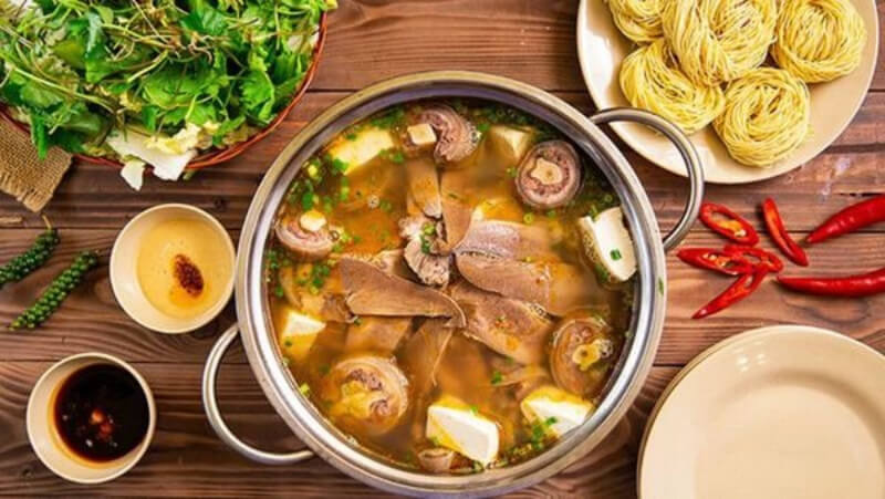 cách làm lẩu đuôi bò