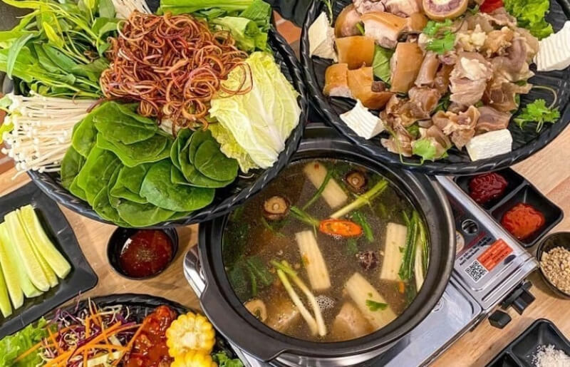 cách làm lẩu đuôi bò