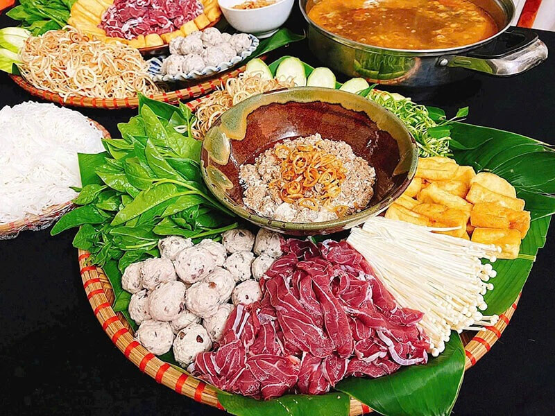 cách làm lẩu đuôi bò