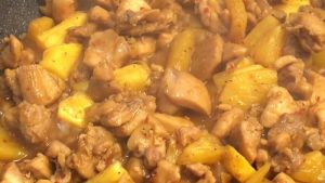 cách làm món gà nấu khóm