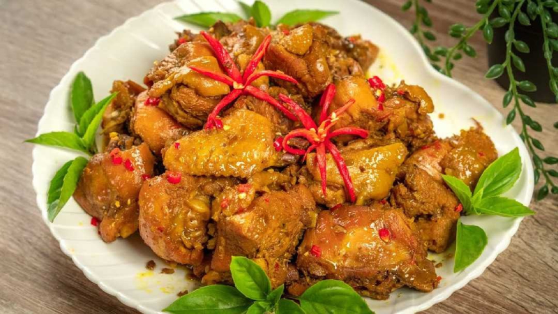 cách nấu món gà xào lăn