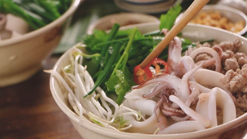 Cách nấu món mực chiên bơ