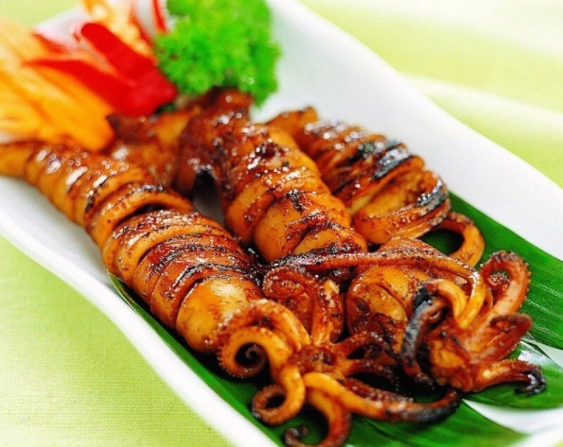 cách nấu món mực chiên bơ