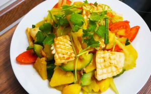 cách nấu món mực xào chua ngọt