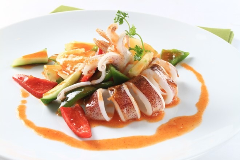 cách nấu món mực xào chua ngọt