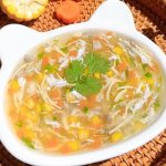 cách nấu món súp gà cho bé