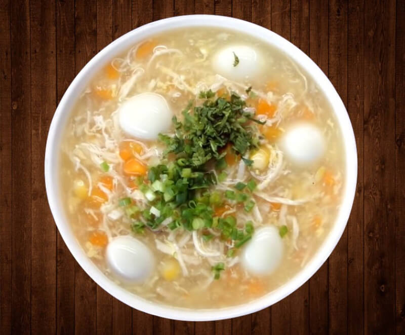 cách nấu món súp tôm gà