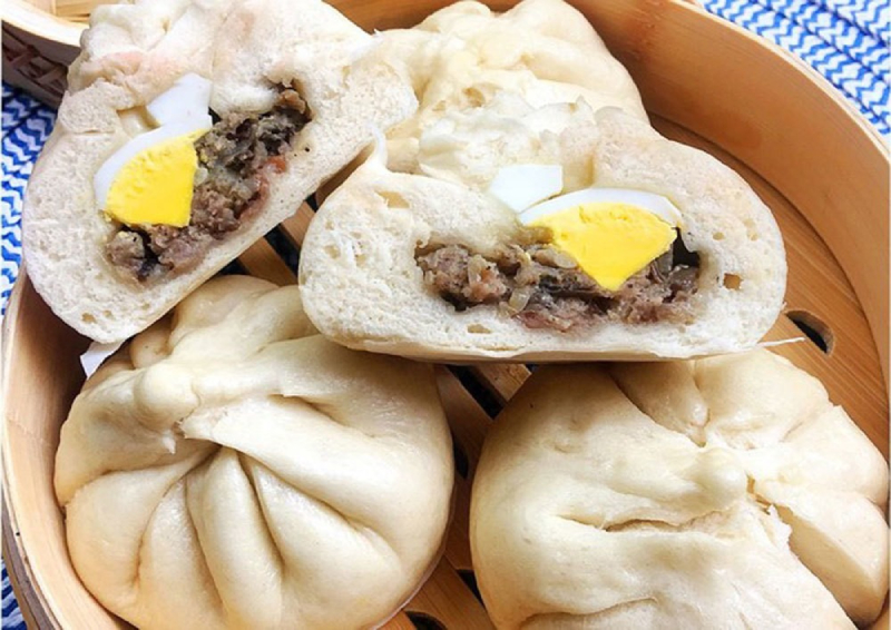 cách làm bánh bao nhân thịt