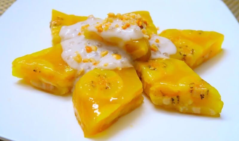 cách làm bánh chuối hấp