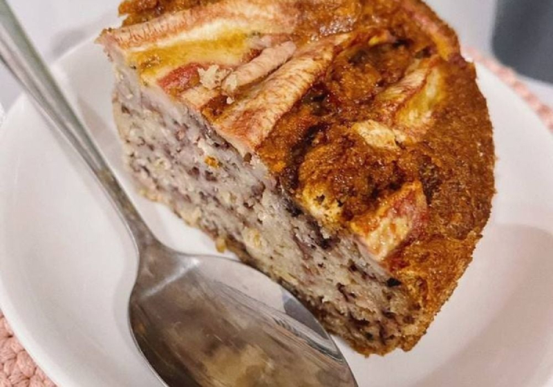 cách làm bánh chuối yến mạch
