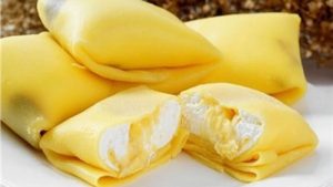cách làm bánh crepe sầu riêng