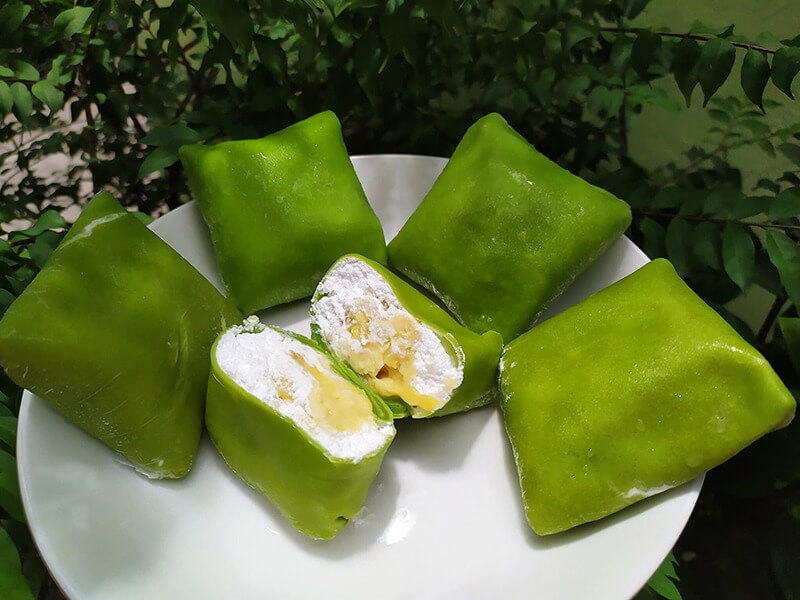 cách làm bánh crepe sầu riêng