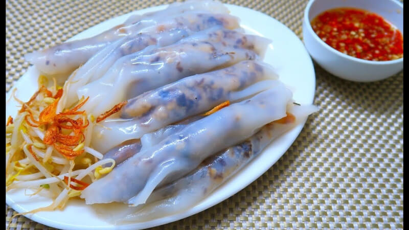 cách làm bánh cuốn