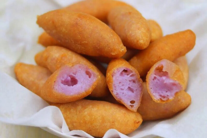 cách làm bánh khoai