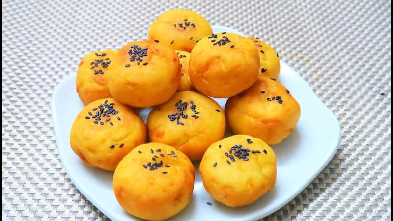 cách làm bánh khoai lang