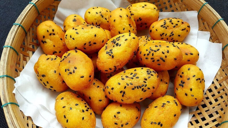 cách làm bánh khoai lang
