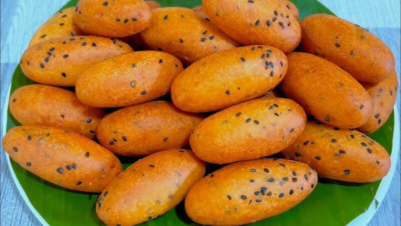 cách làm bánh khoai lang