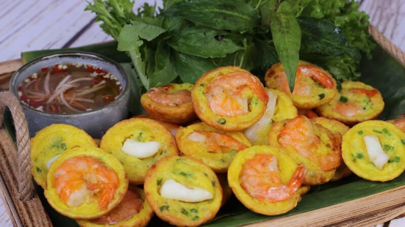 cách làm bánh khọt