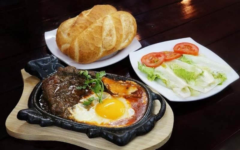 cách làm bánh mì chảo