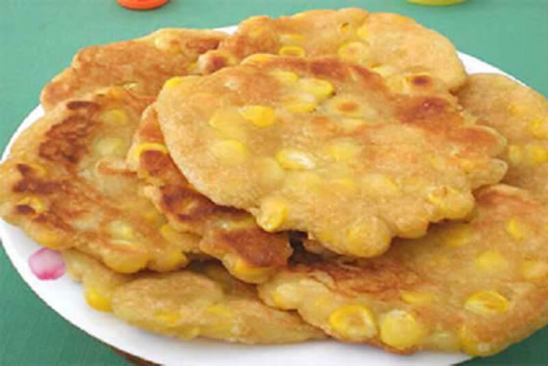 cách làm bánh ngô