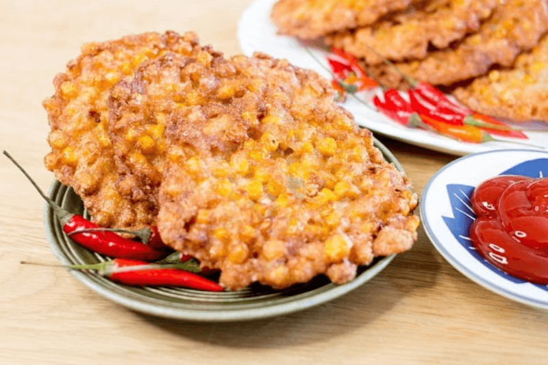cách làm bánh ngô