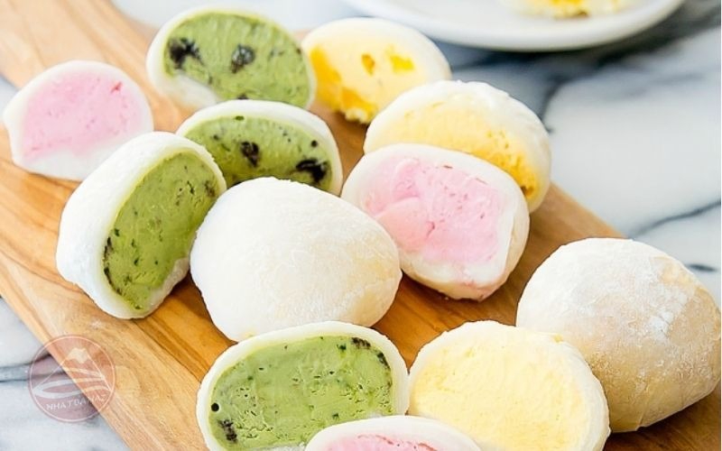 cách làm bánh mochi