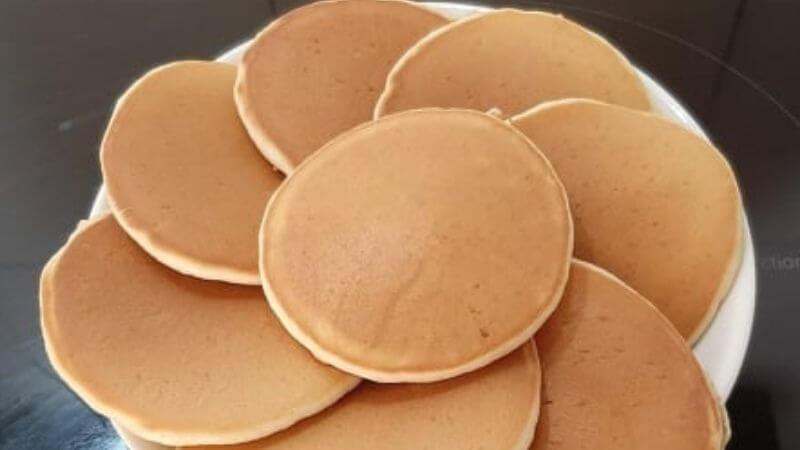 cách làm bánh rán doremon