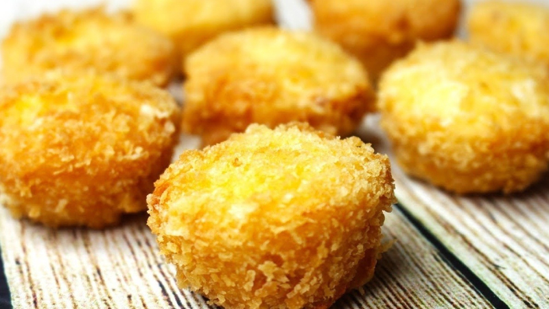 cách làm bánh sữa tươi chiên