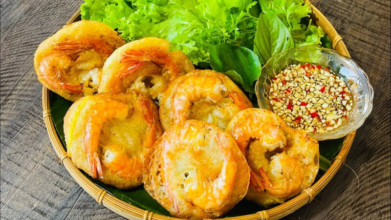 cách làm bánh tôm hồ tây