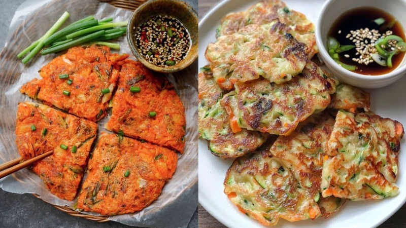 cách làm bánh kimchi