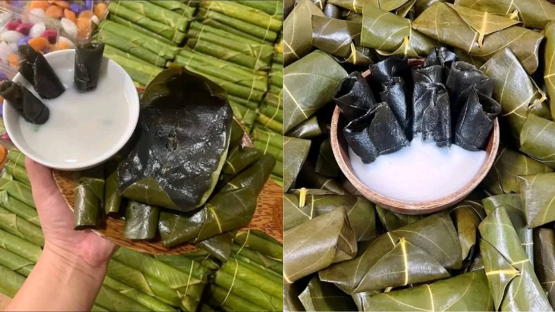 cách làm bánh lá mơ